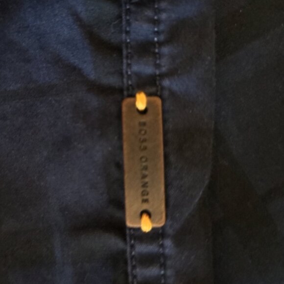 Boss Hugo Boss Orange Men's Shirt Size XL Slim-Fit Button-Up Button-Down Collar - Picture 5 of 10